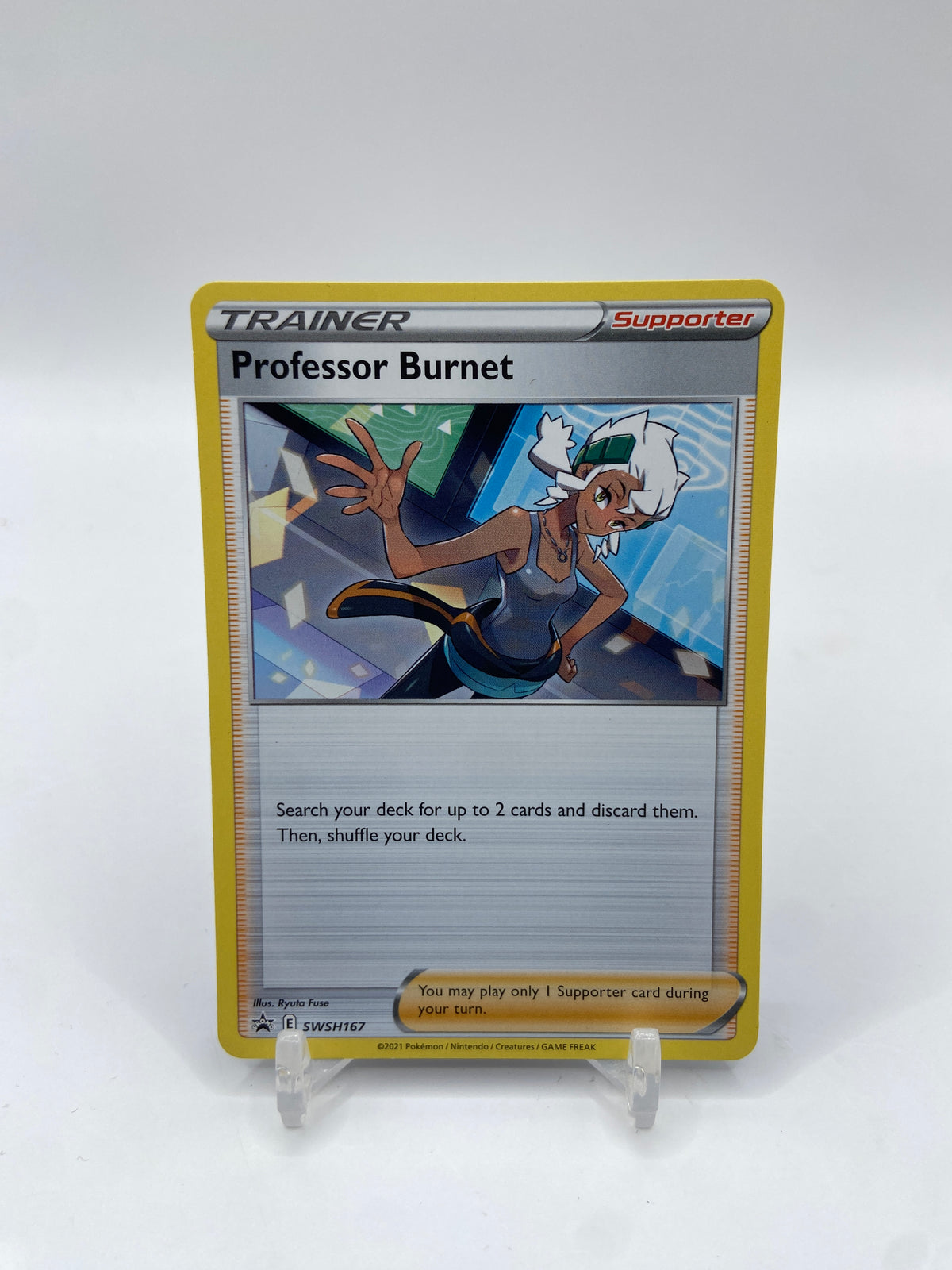 Professor Burnet Sword & Shield Promo SWSH167