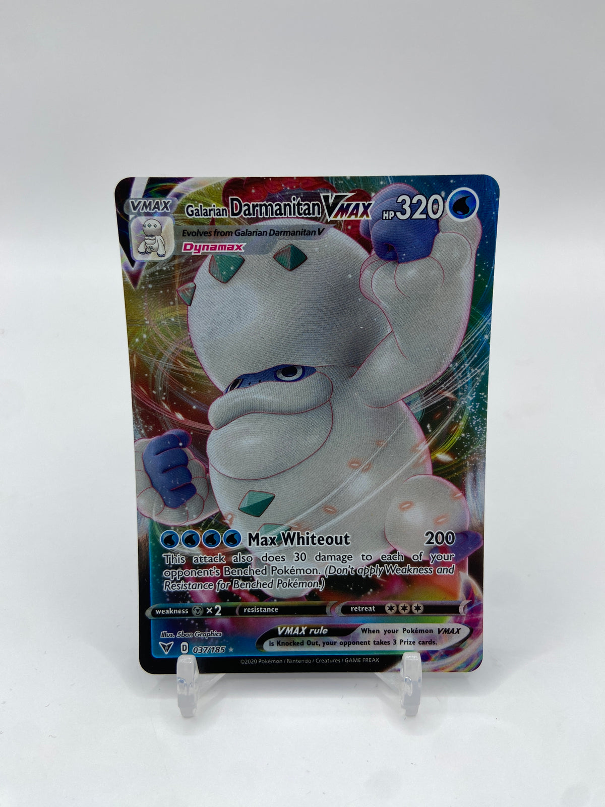 Galarian Darmanitan VMAX Vivid Voltage 037/185
