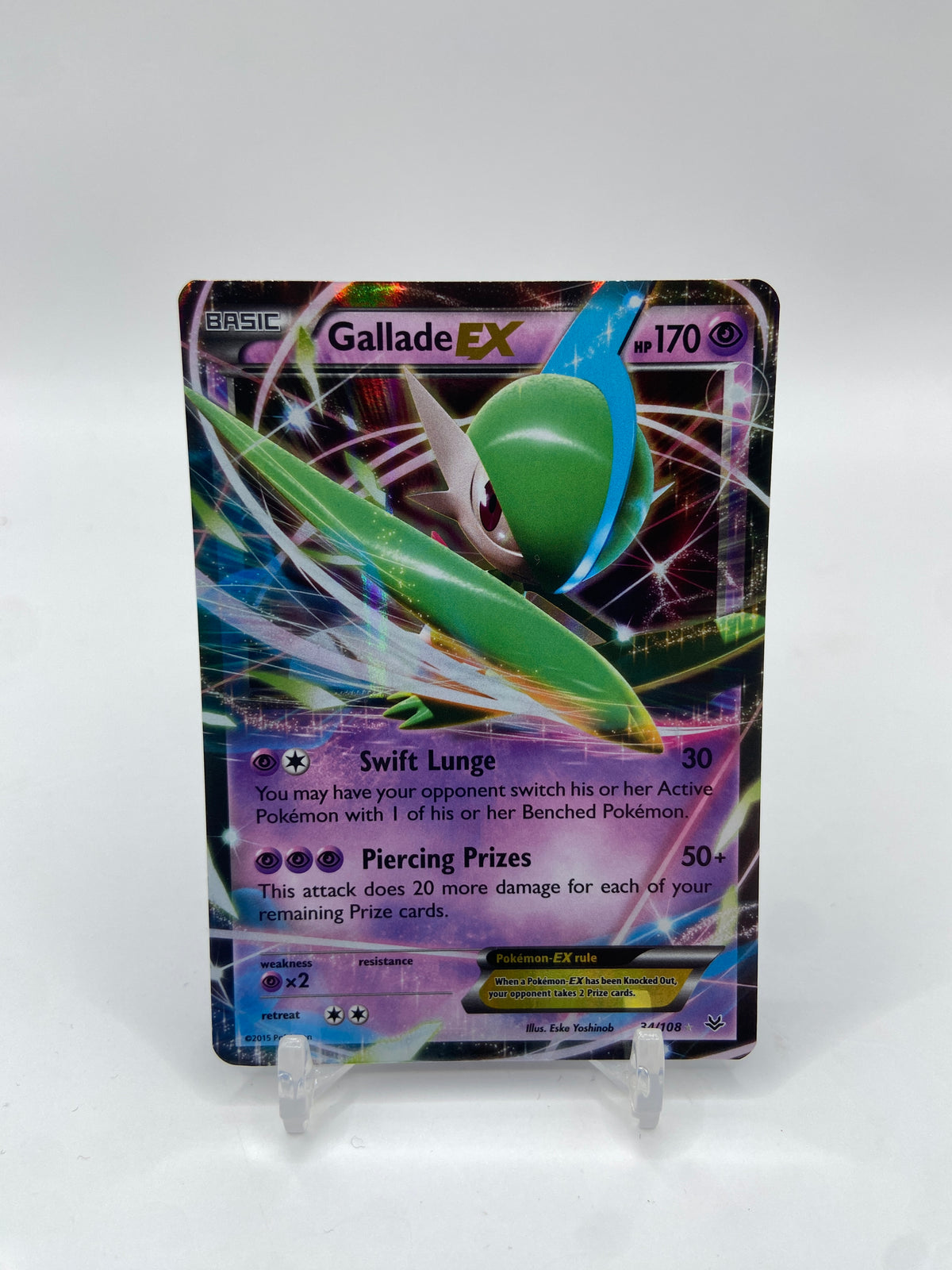 Gallade EX Roaring Skies 34/108