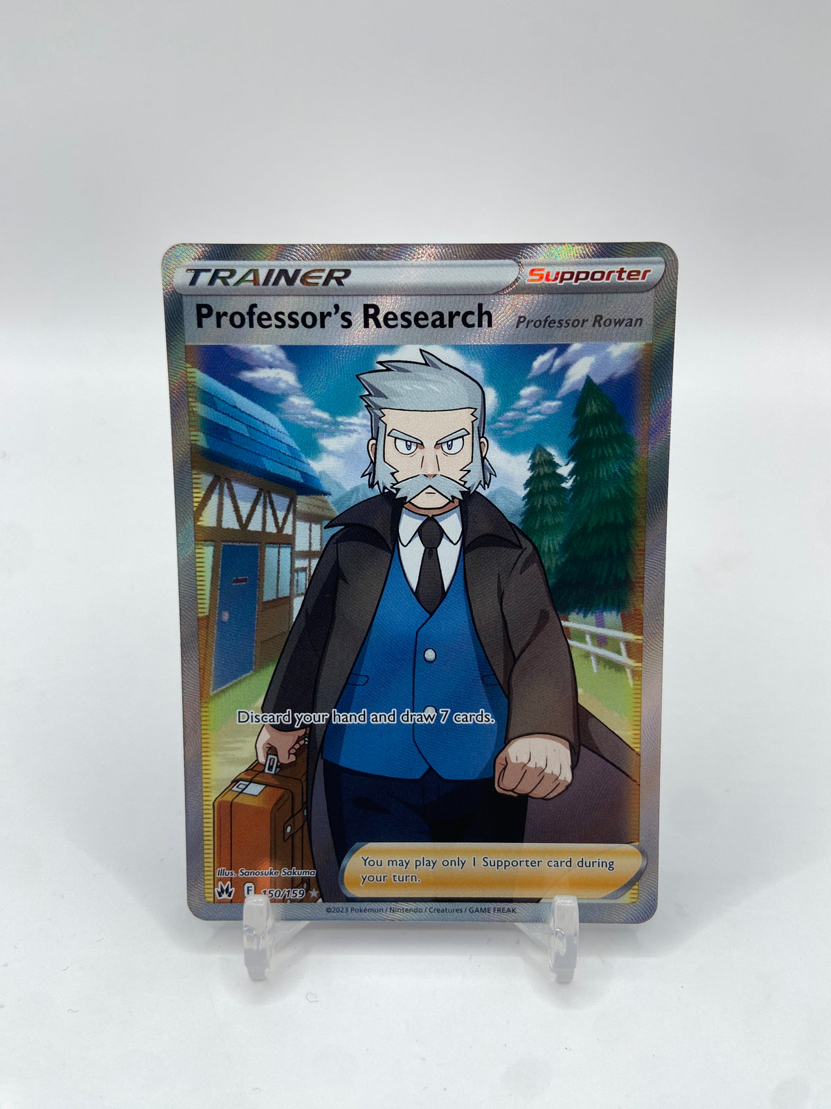 Professor's Research (Full Art) Crown Zenith 150/159