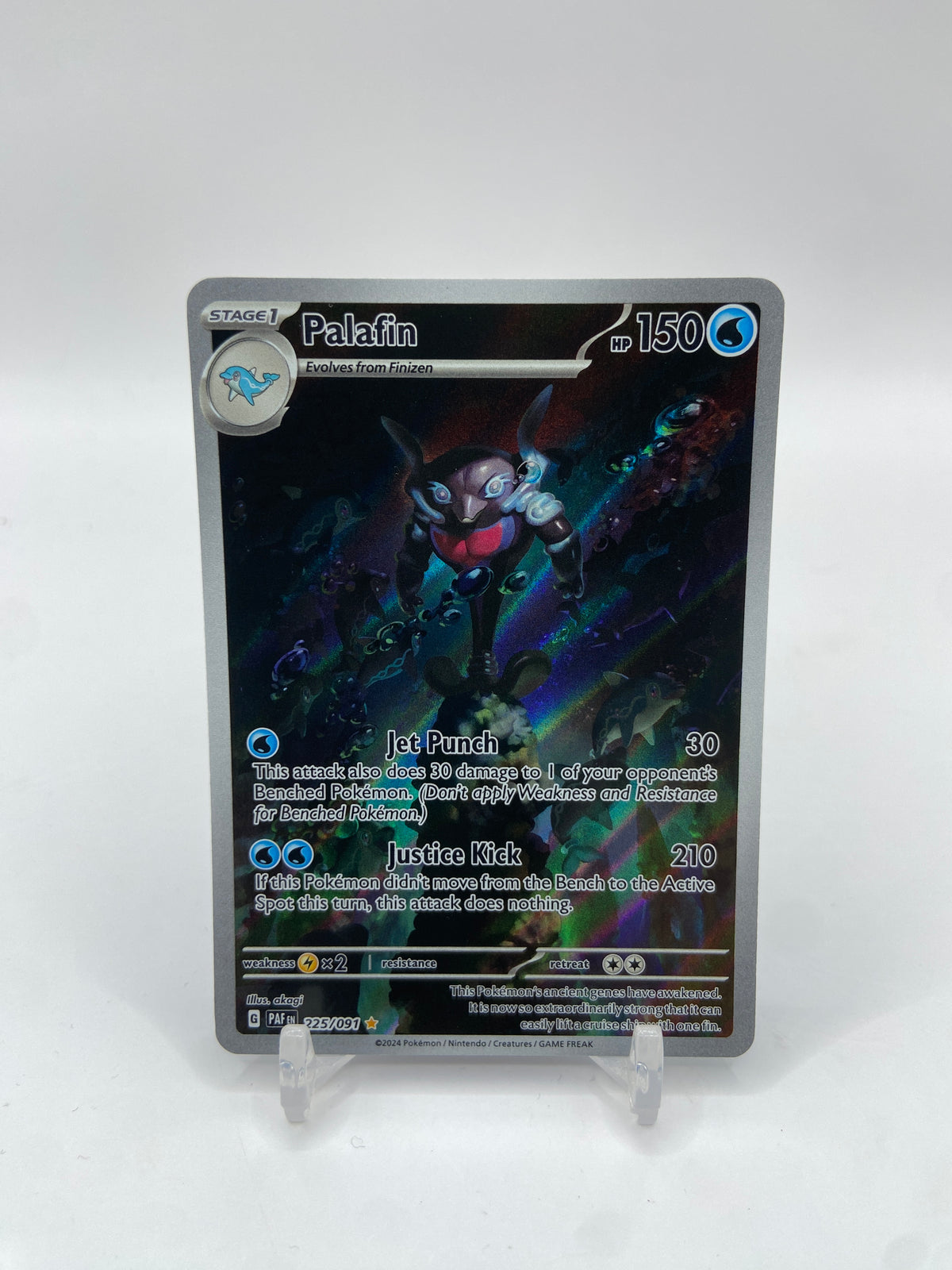 Palafin Art Rare Full Art Paldean Fates  225/091