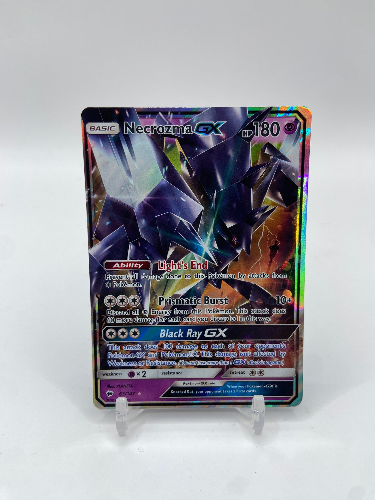 Necrozma GX Burning Shadows 63/147