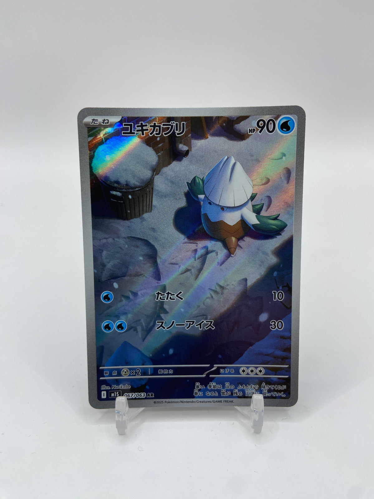 Snover Art Rare JP Mega Symphonia 067/063