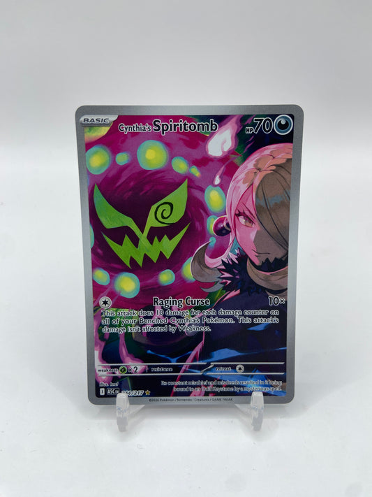 Cynthia's Spiritomb Art Rare Full Art Ascended Heroes 244/217
