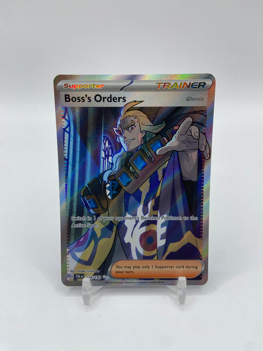 Boss's Orders Full Art Paldea Evolved 248/193
