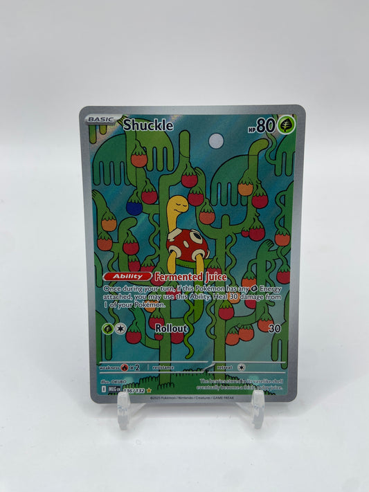 Shuckle Art Rare Full Art Mega Evolution 136/132