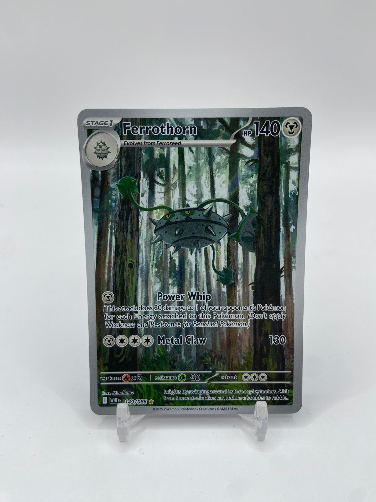 Ferrothorn Art Rare Full Art White Flare 149/086