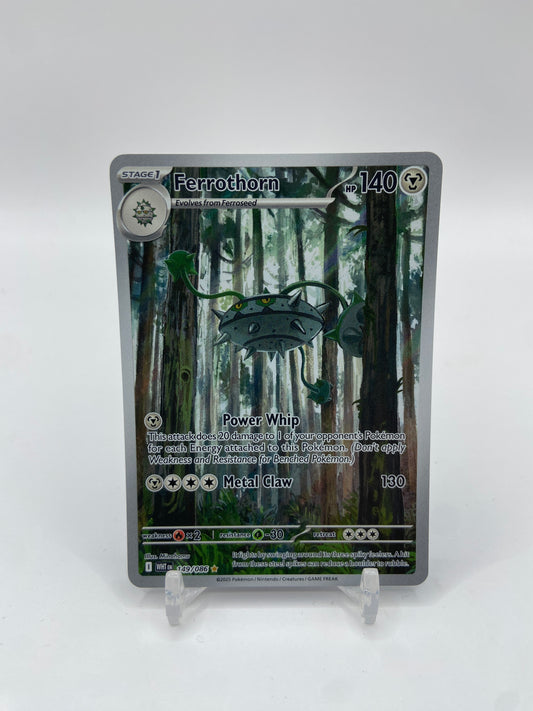 Ferrothorn Art Rare Full Art White Flare 149/086