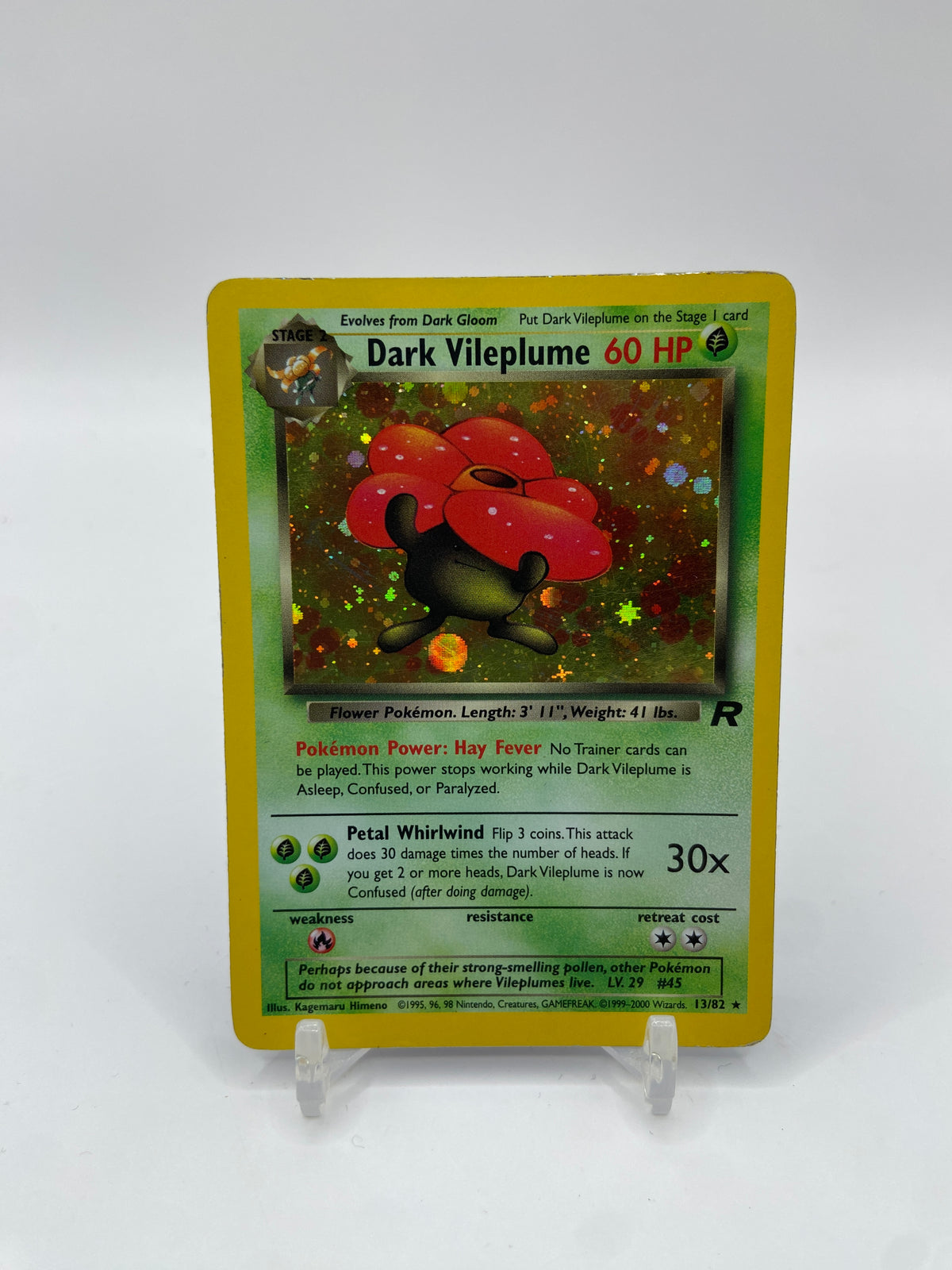 Dark Vileplume Team Rocket Holo 13/82