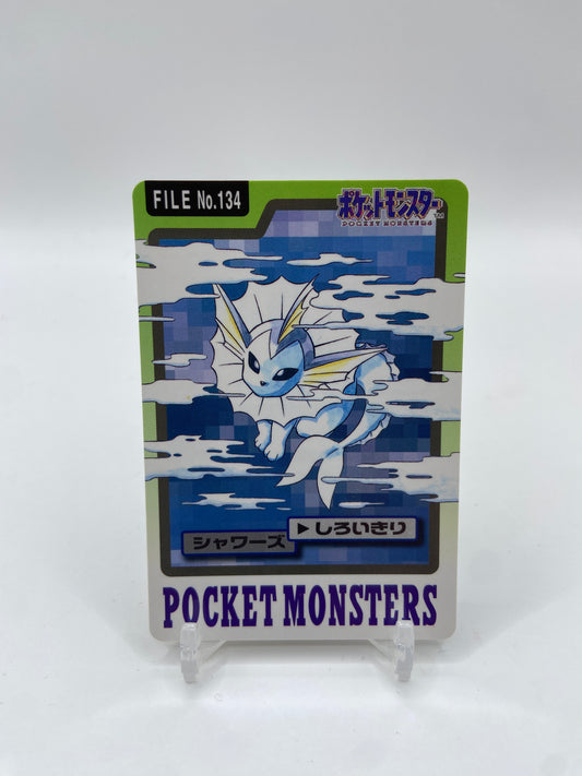 Vaporeon (JP) Pokemon Monsters Carddass Rare 134