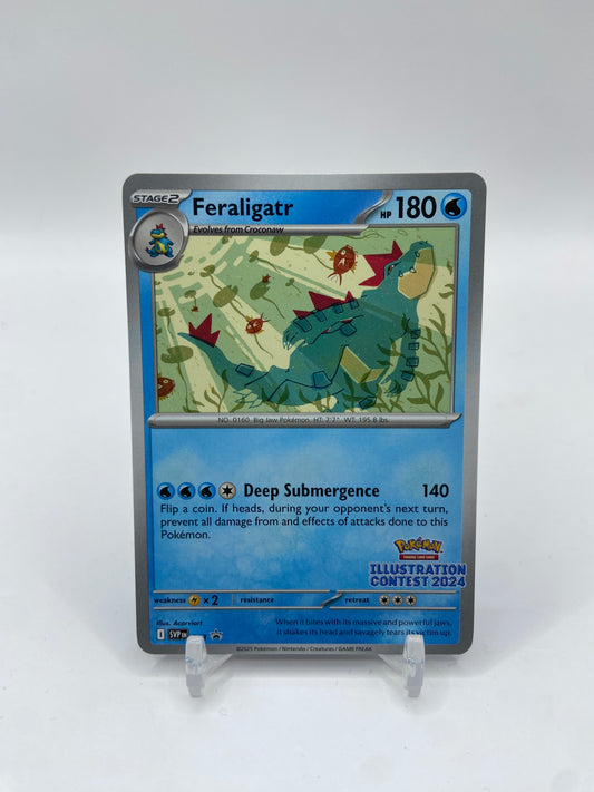 Feraligatr (Illustration Contest 2024) Scarlet & Violet Promo 213