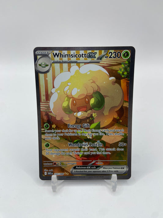Whimsicott ex Alt Art Secret Rare White Flare 165/086