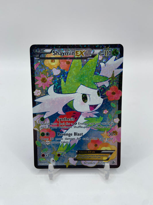 Shaymin EX (Full Art) Legendary Treasures: Radiant Collections RC21/RC25