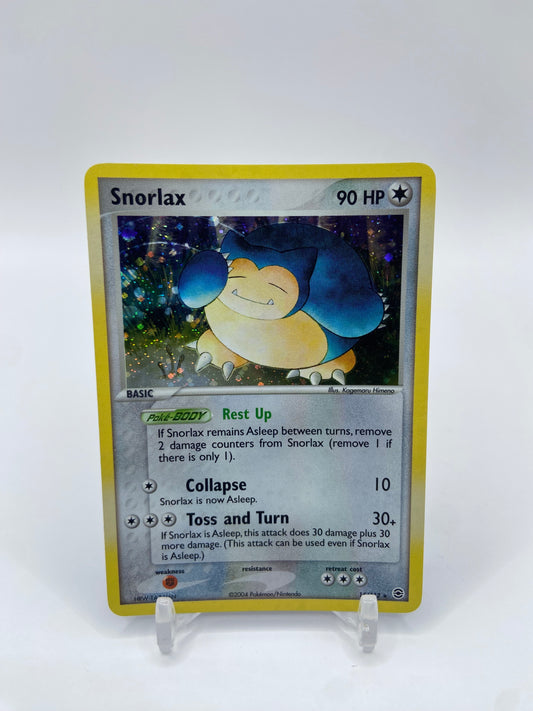 Snorlax Holo Fire Red Leaf Green 15/112