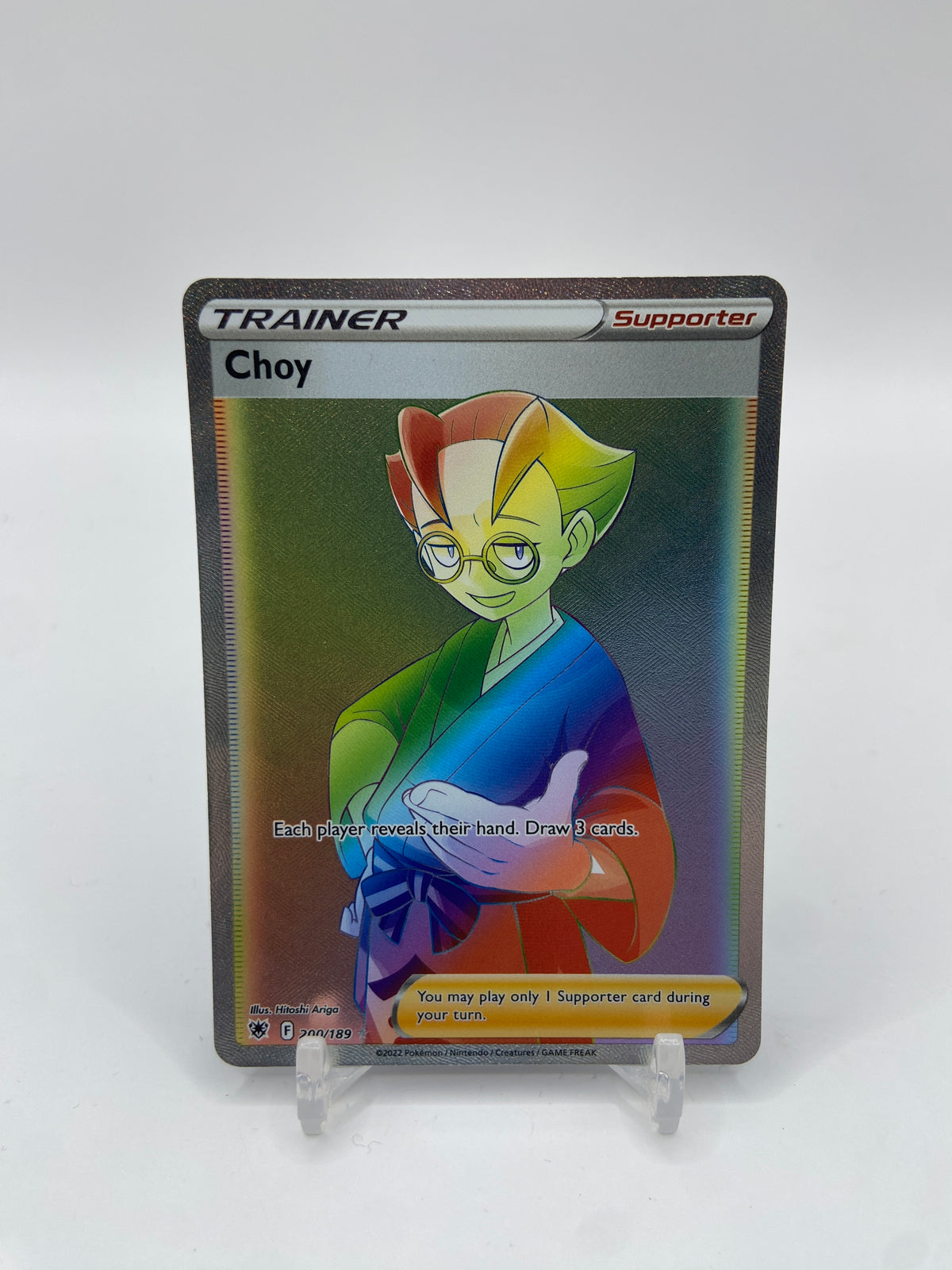 Choy Rainboe Secret Rare Astral Radiance 200/189
