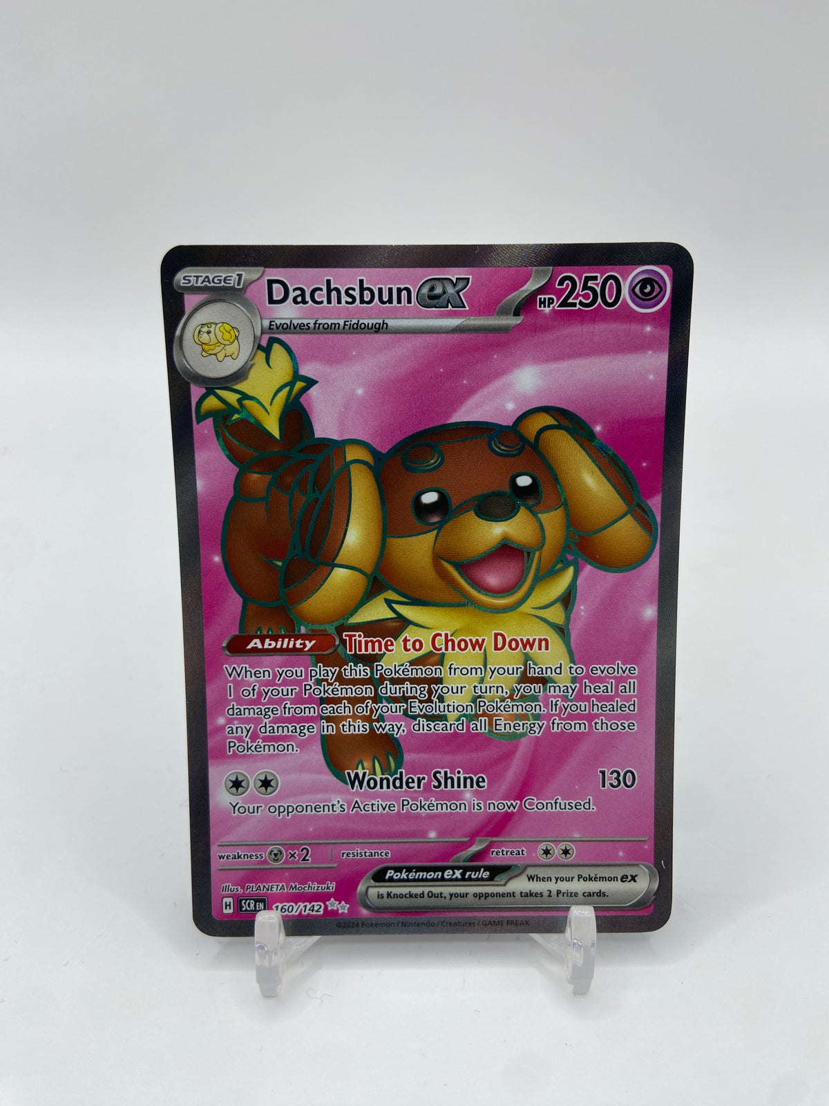 Dachsbun ex Full Art Stellar Crown 160/142