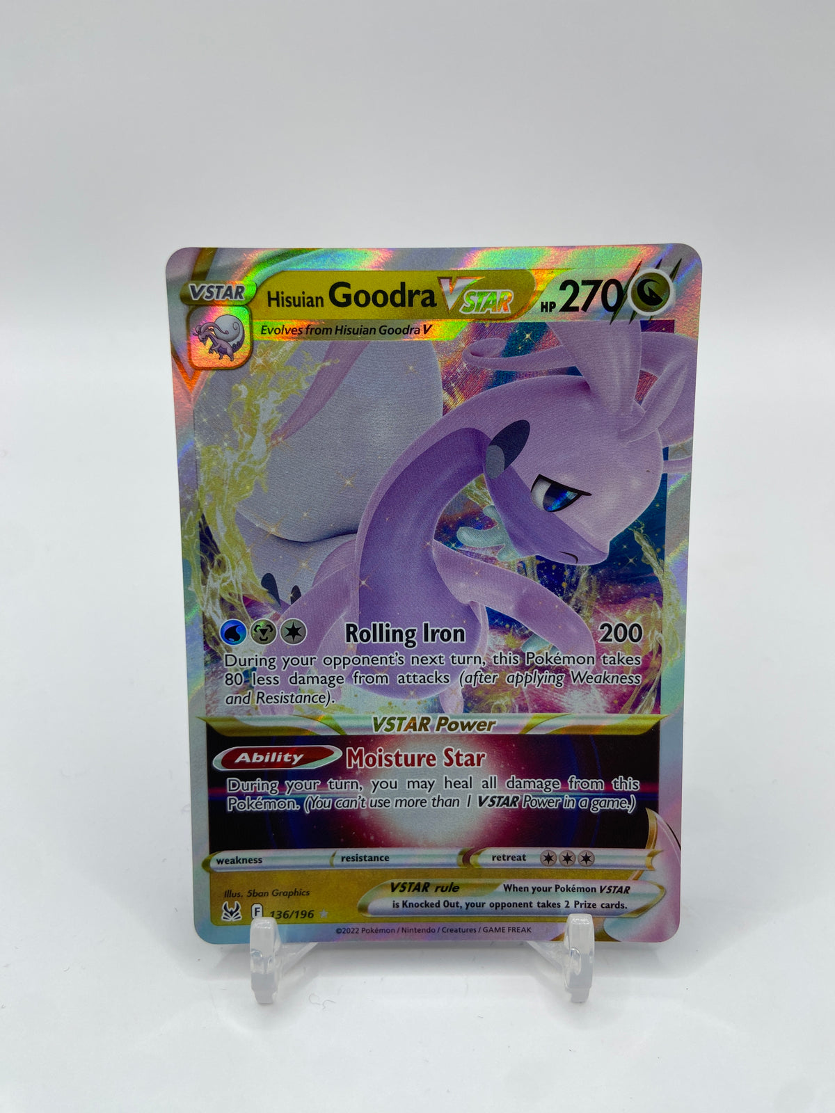 Hisuian Goodra VSTAR Lost Origins 136/196