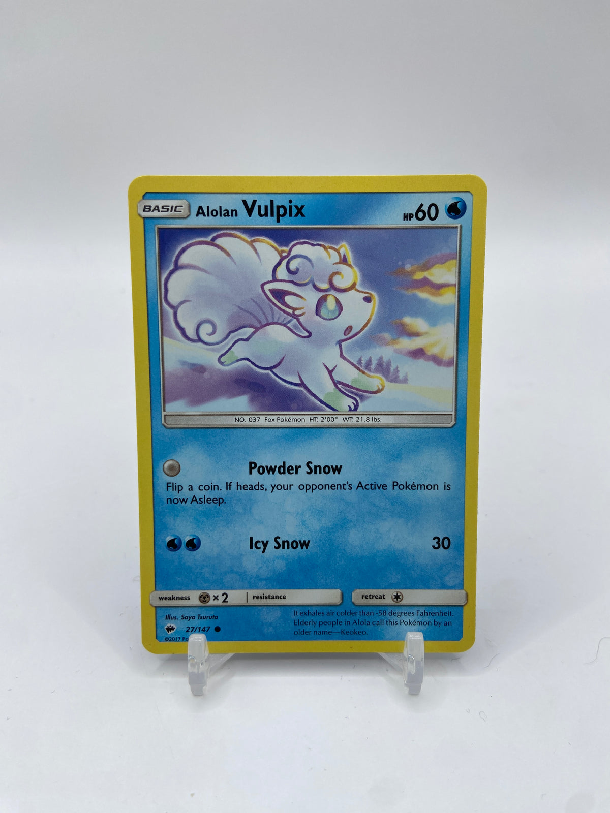 Alolan Vulpix Burning Shadows 27/147
