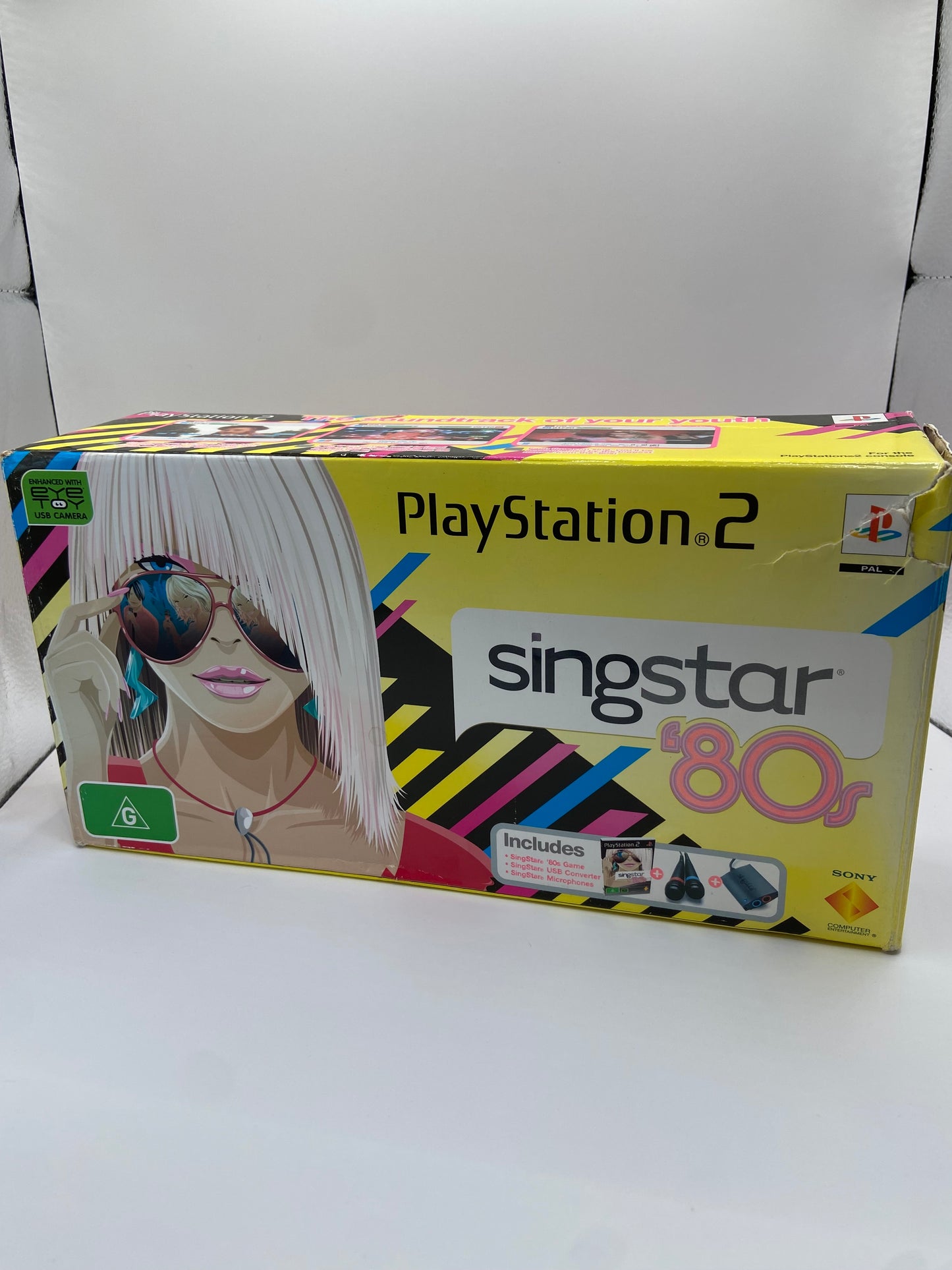 Singstar 80's Boxed Bundle PS2