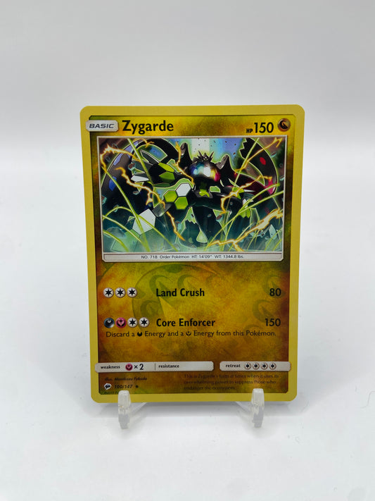 Zygarde Reverse Holo Rare Burning Shadows 100/147