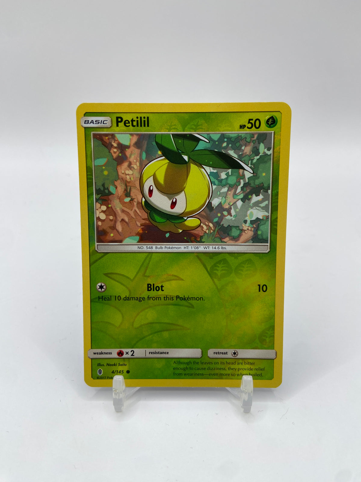 Petilil Reverse Holo Guardians Rising 4/145