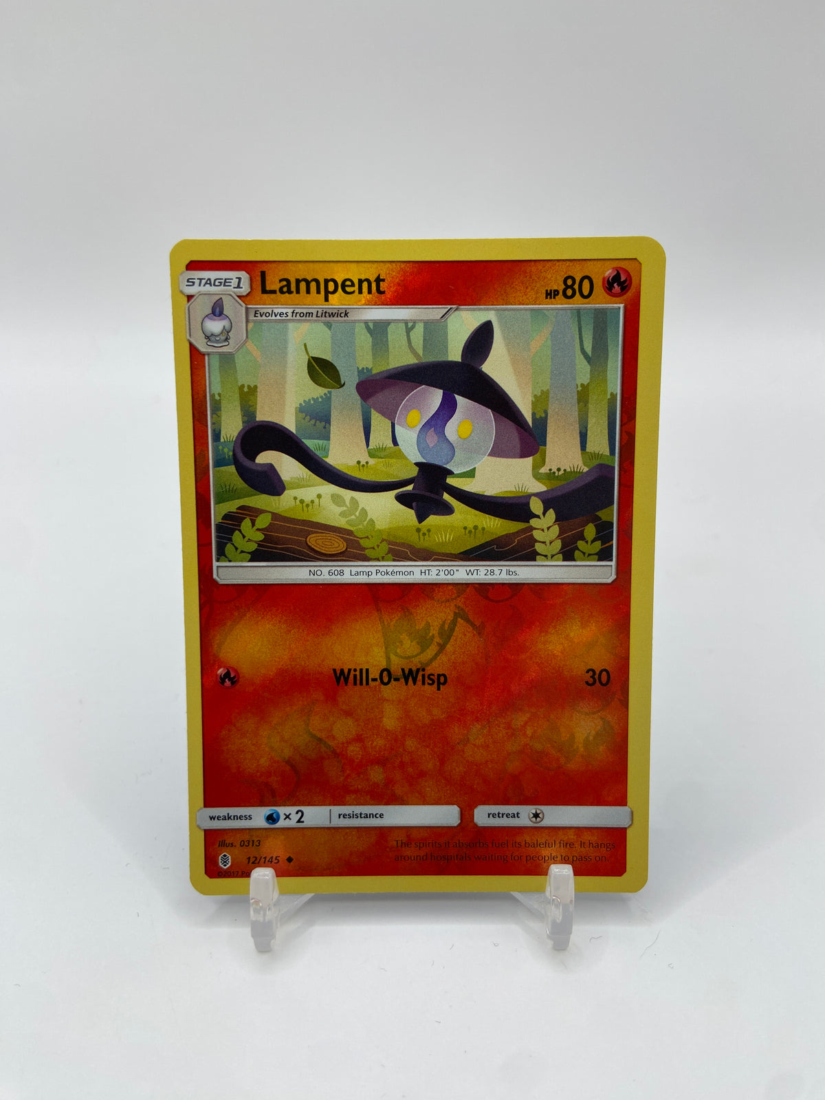 Lampent Reverse Holo Guardians Rising  12/145