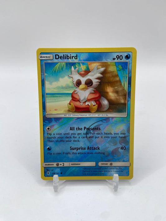 Delibird Reverse Holo Guardians Rising 26/145