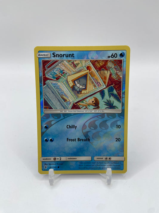 Snorunt Reverse Holo Guardians Rising 31/145