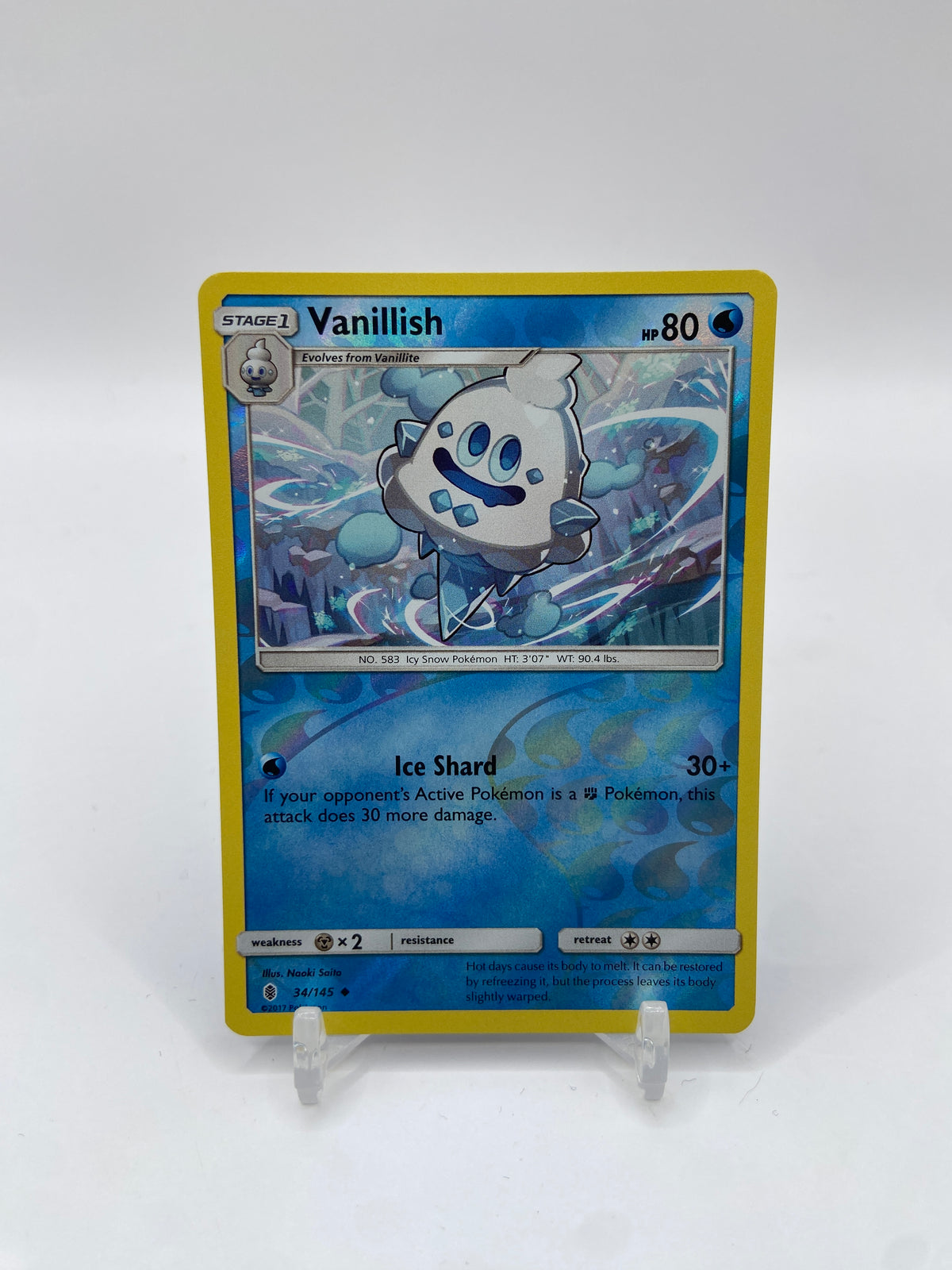 Vanillish Reverse Holo Guardians Rising 34/145