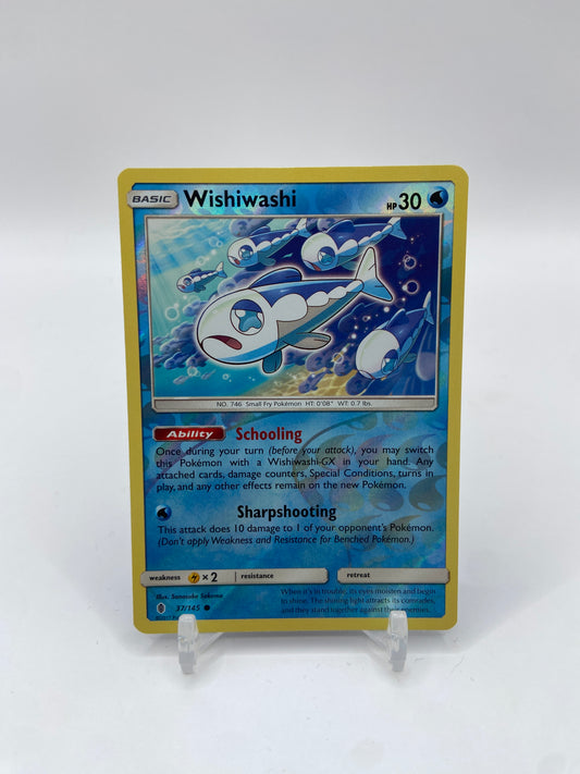 Wishiwashi Reverse Holo Guardians Rising  37/145