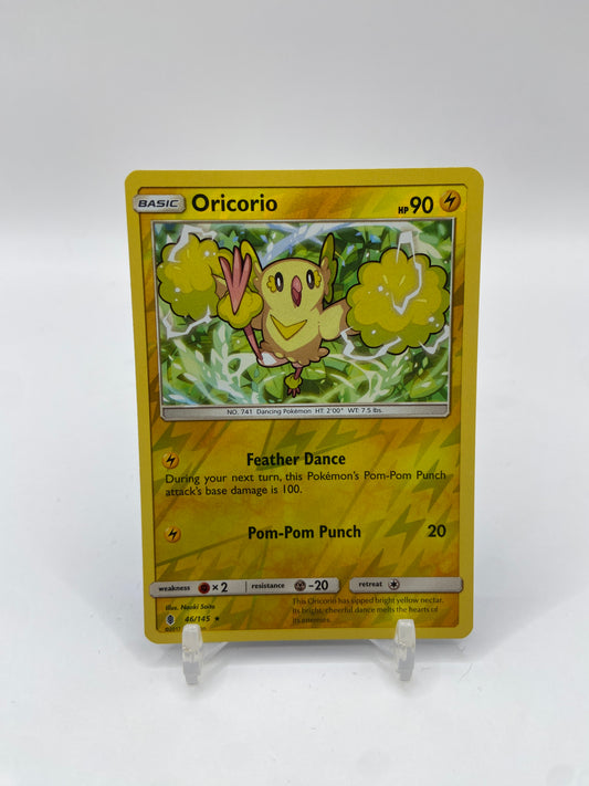 Oricorio Reverse Holo Rare Guardians Rising 46/145