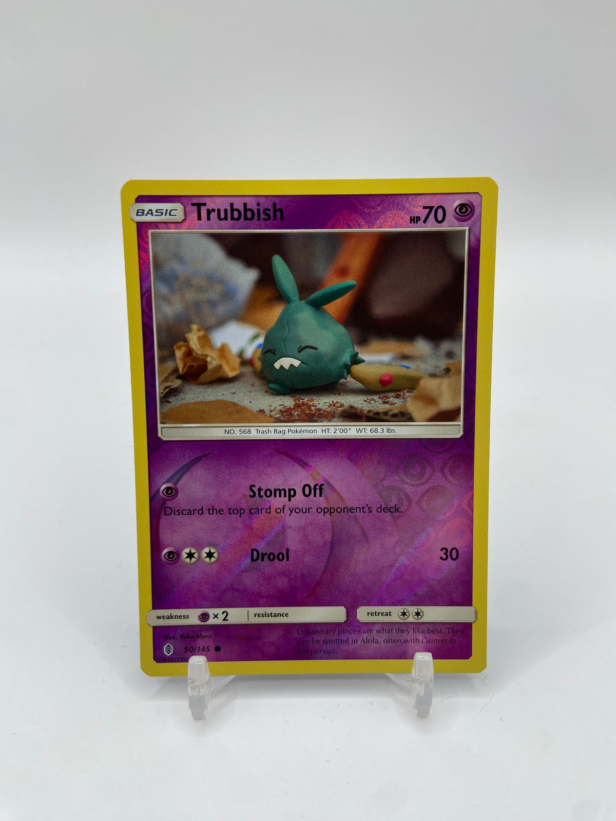 Trubbish Reverse Holo Rare Guardians Rising 50/145