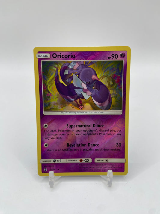 Oricorio Rerverse Holo Rare Guardians Rising 56/145