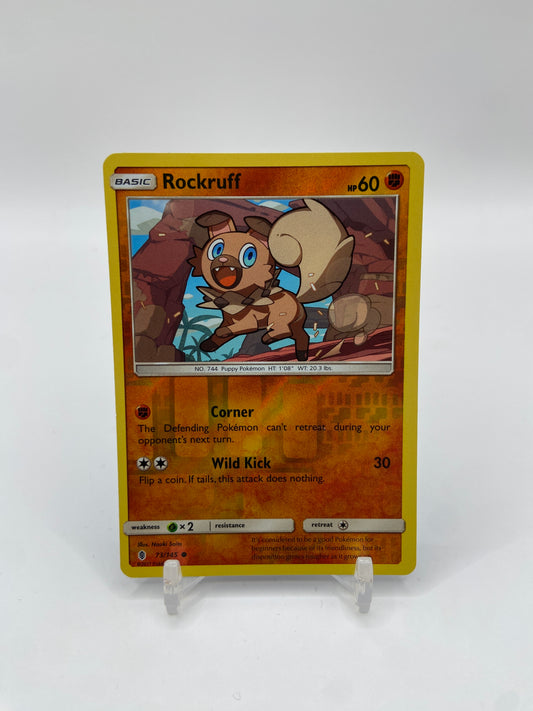 Rockruff Reverse Holo Guardians Rising 73/145
