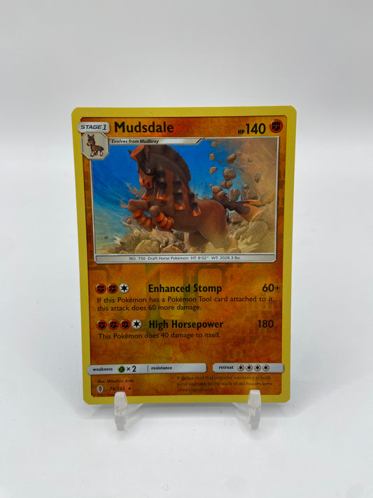 Mudsdale Reverse Holo Rare Guardians Rising 76/145