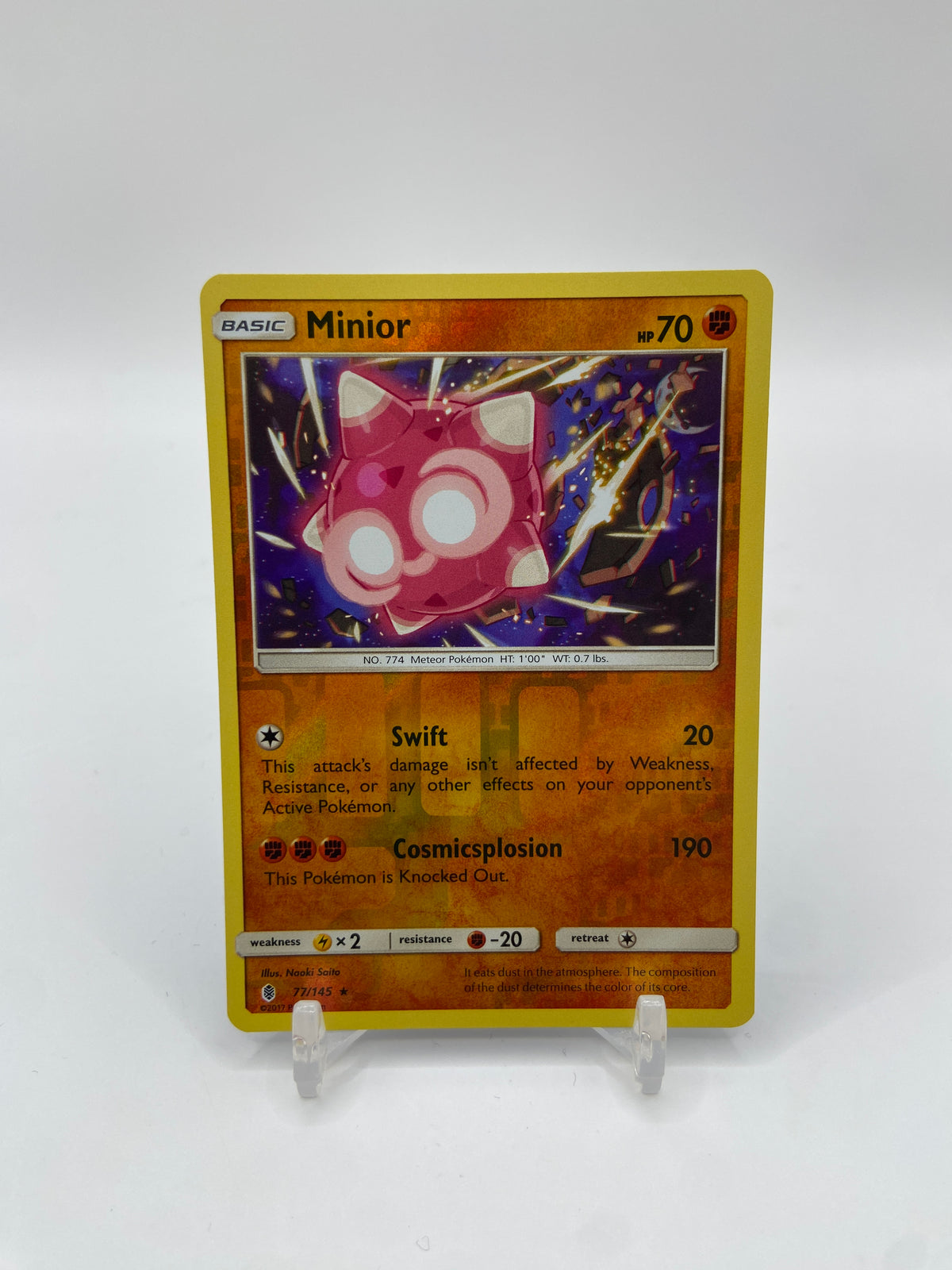 Minior Reverse Holo Rare Guardians Rising 77/145