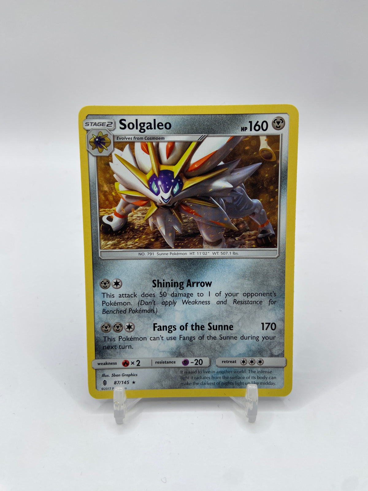 Solgaleo Rare Guardians Rising 87/145