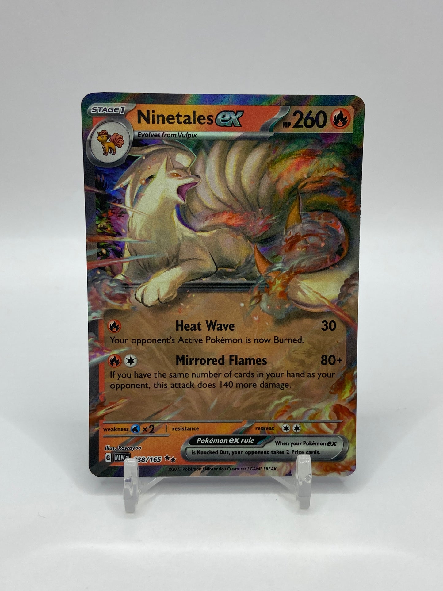 Ninetales Ex 151 038/165