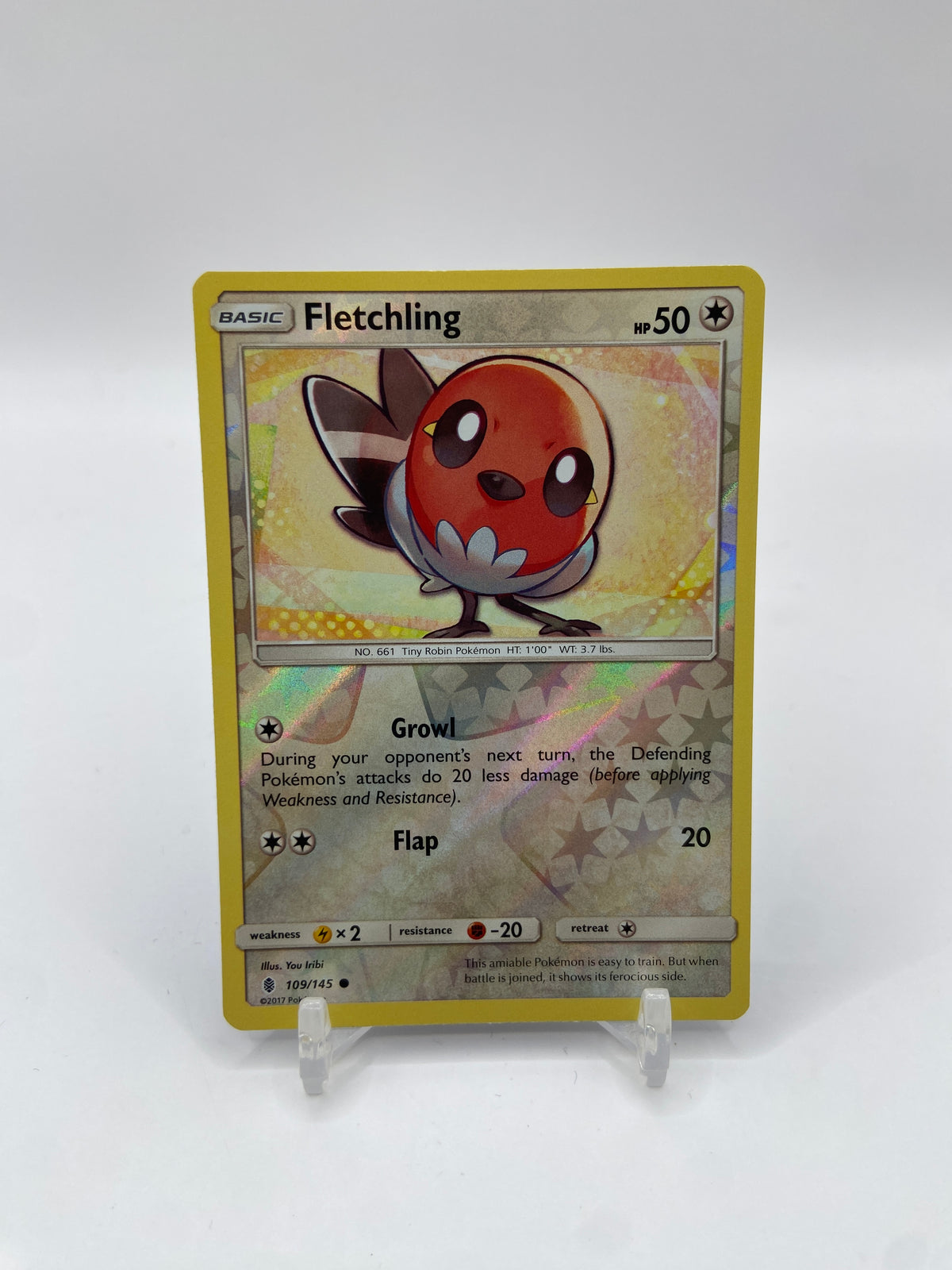 Fletchling Reverse Holo Guardians Rising 109/145