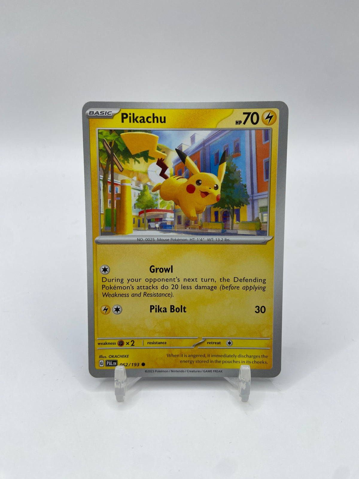 Pikachu Paldea Evolved 062/193
