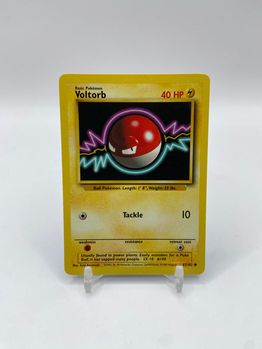 Voltorb Base Set  67/102