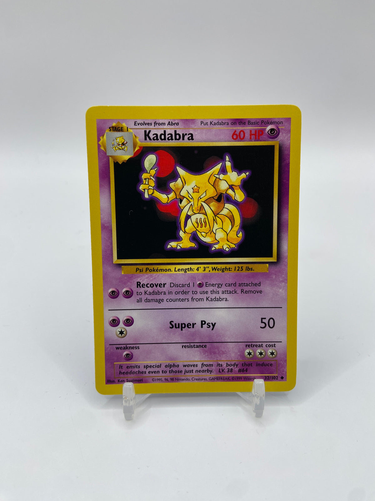 Kadabra Base Set 32/102