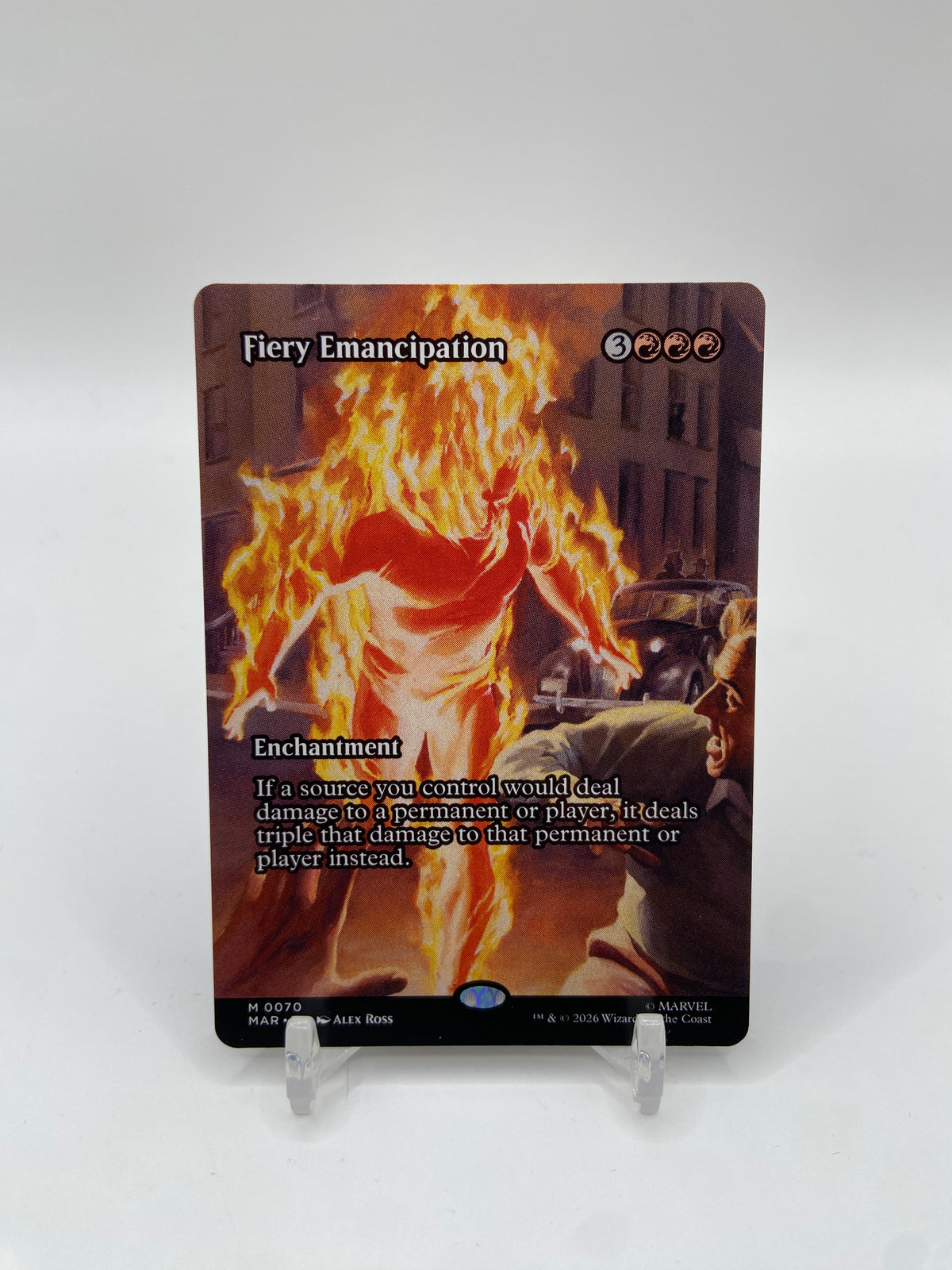 Fiery Emancipation (Borderless) Marvel Eternal-Legal M 70
