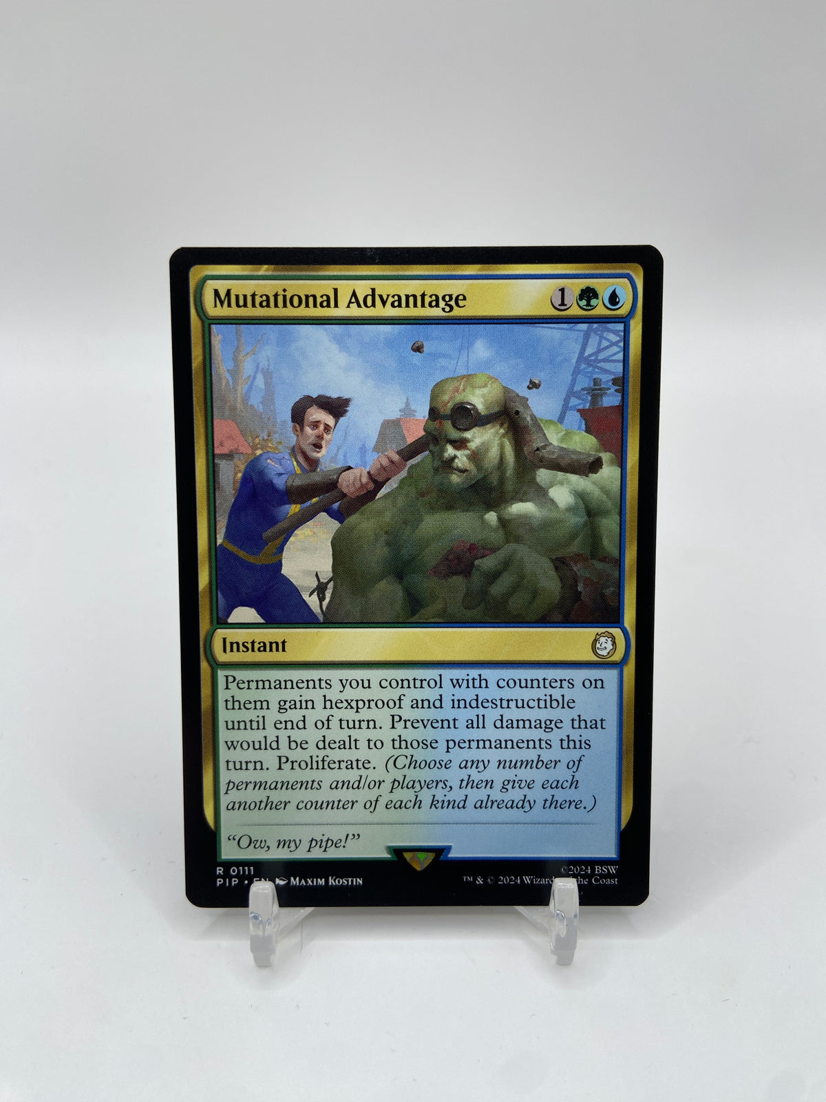 Mutational Advantage Universes Beyond: Fallout R 111