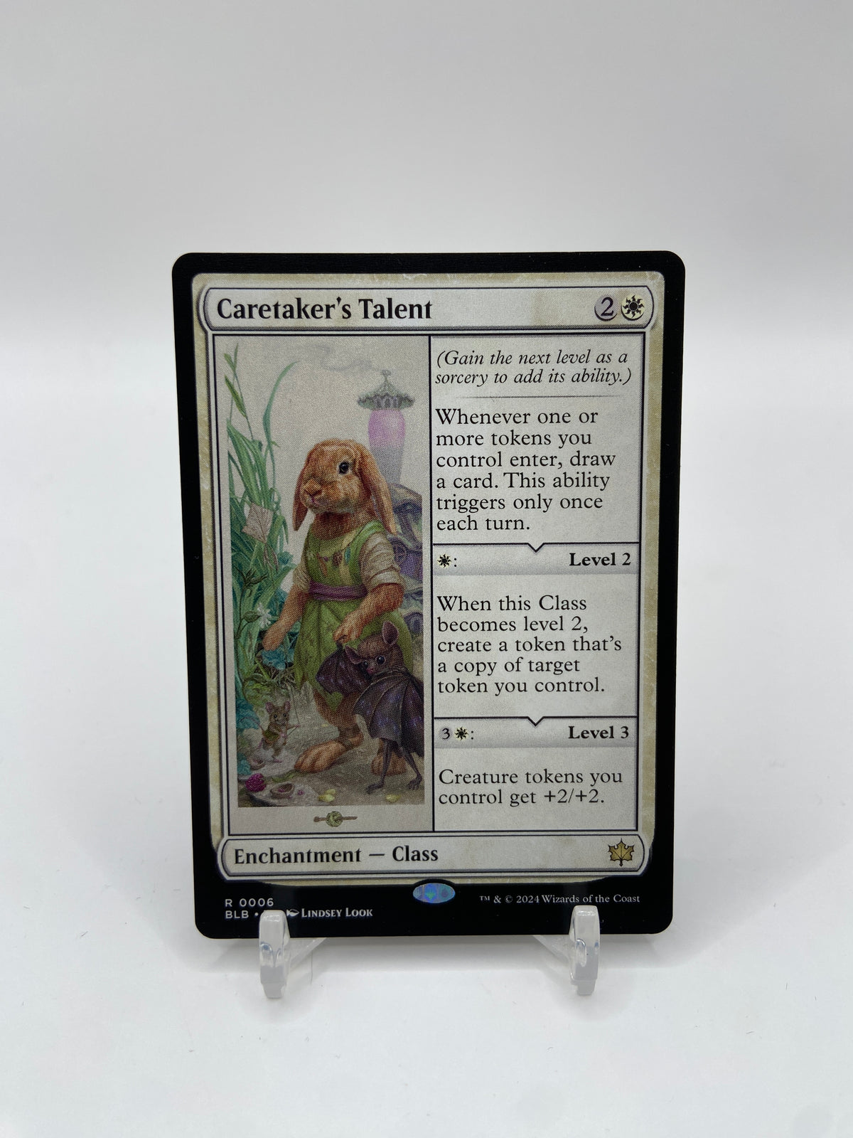 Caretaker's Talent Bloomburrow R 6