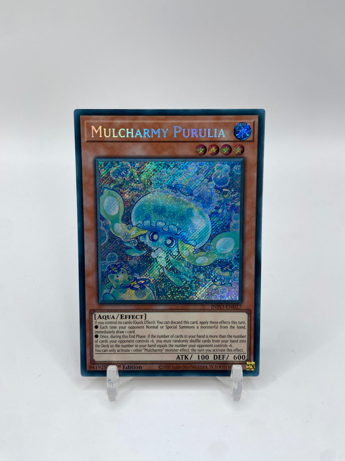 Mulcharmy Purulia Secret Rare The Infinite Forbidden INFO-EN027
