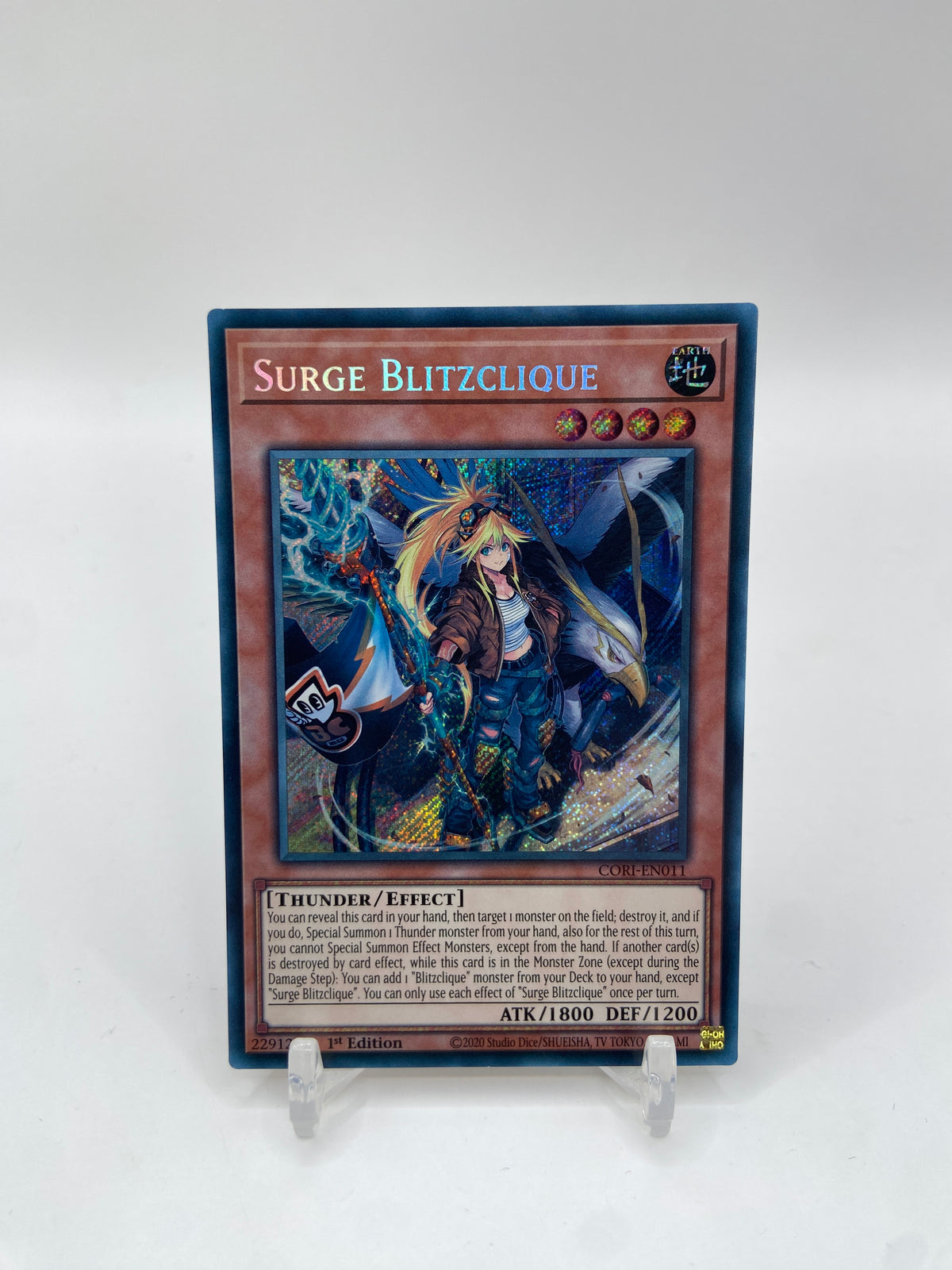 Surge Blitzclique Secret Rare Chaos Origins CORI-EN011