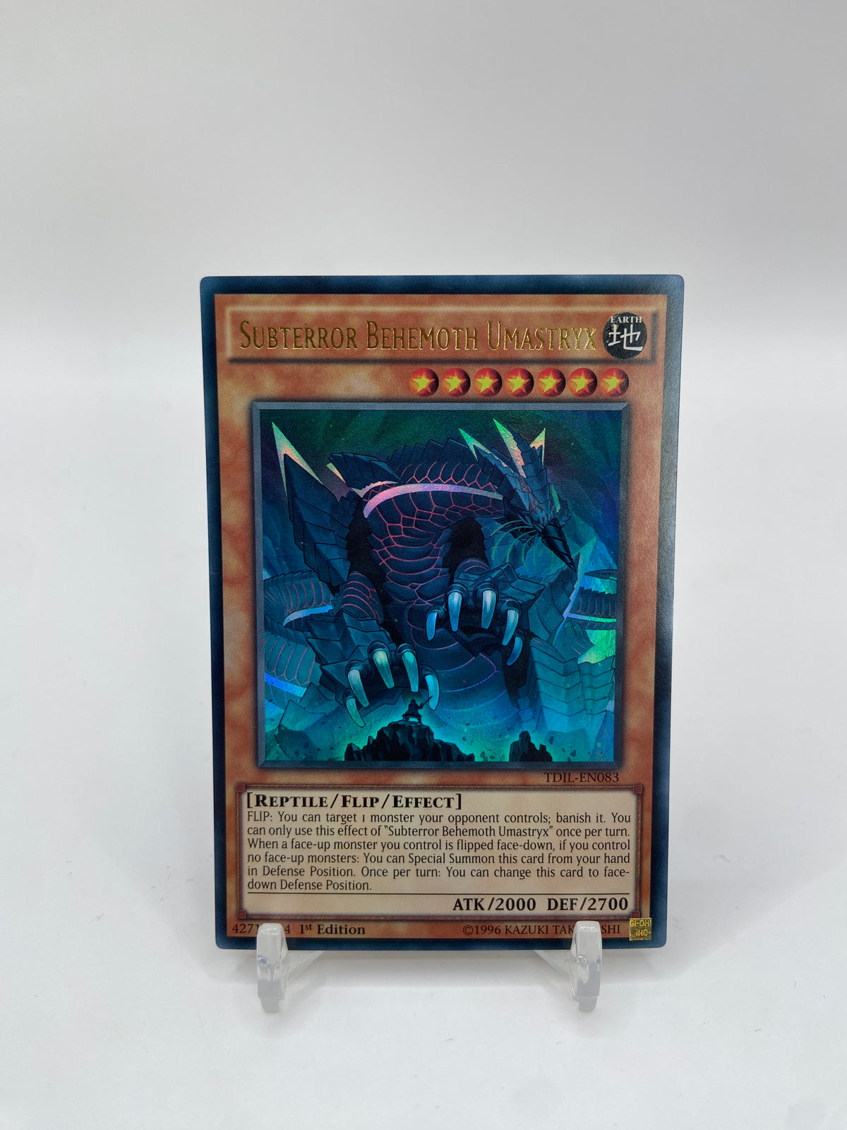 Subterror Behemoth Umastryx Ultra Rare The Dark Illusion TDIL-EN083