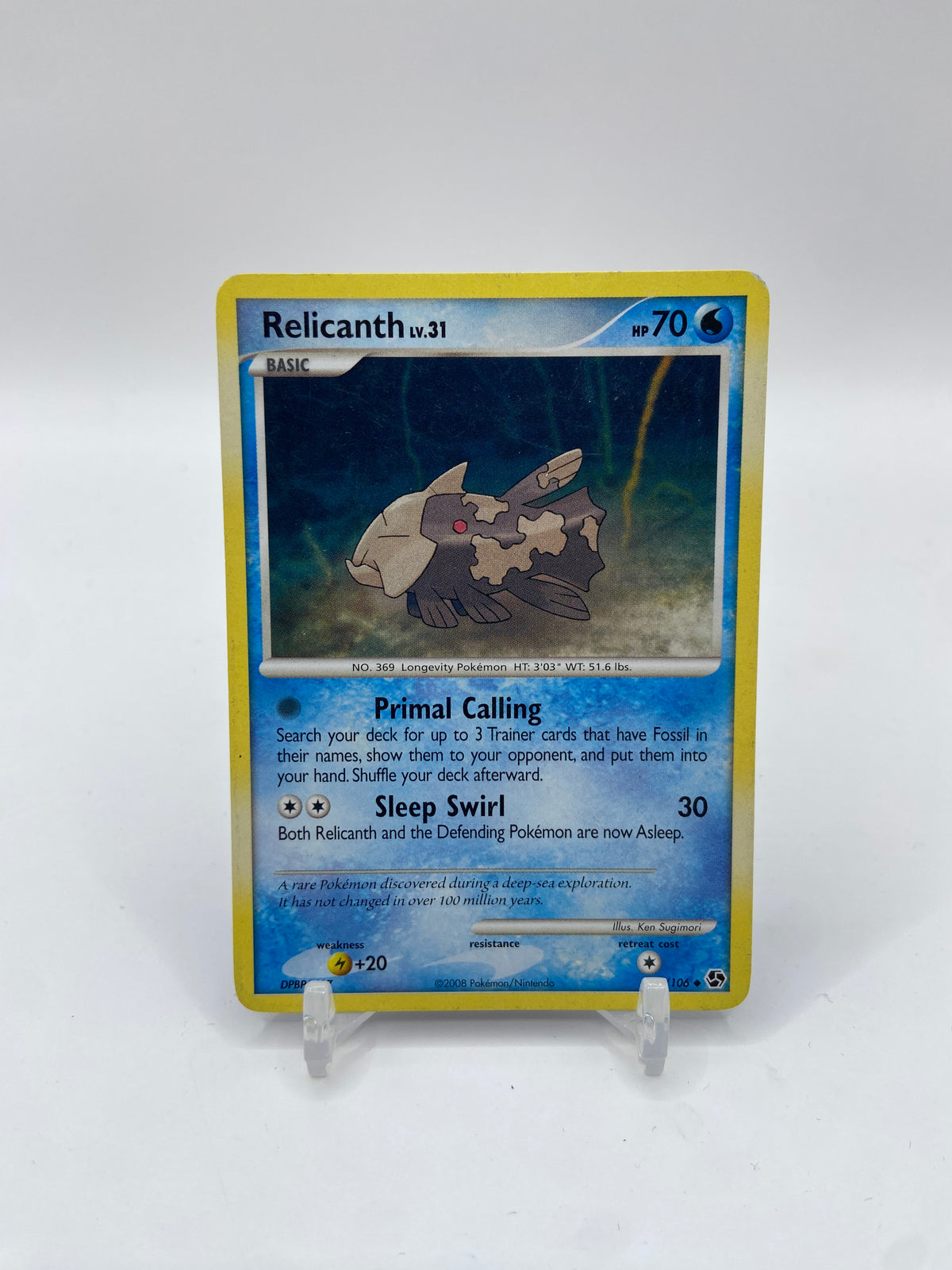 Relicanth Great Encounters 51/106