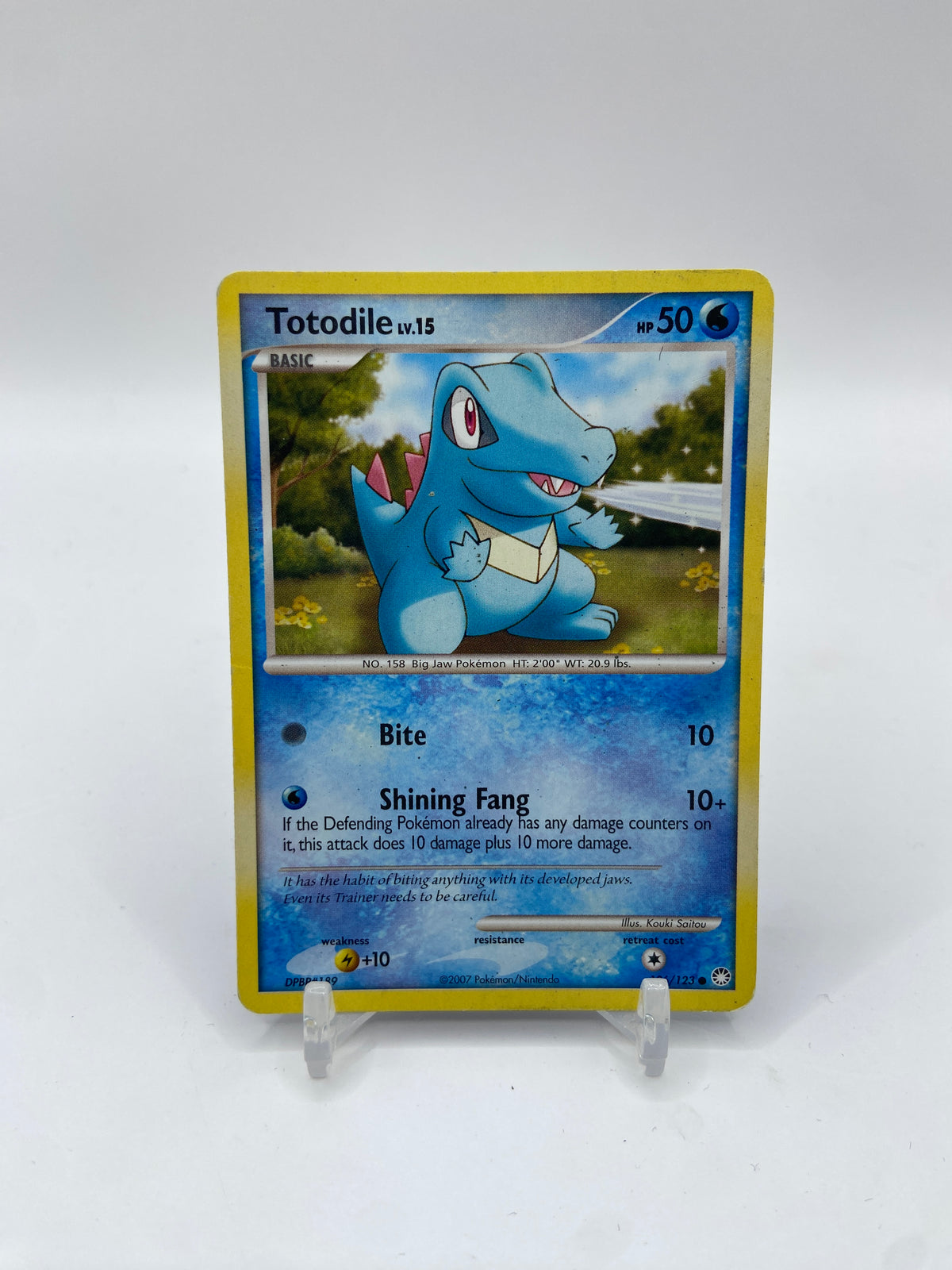 Totodile Mysterious Treasures 106/123